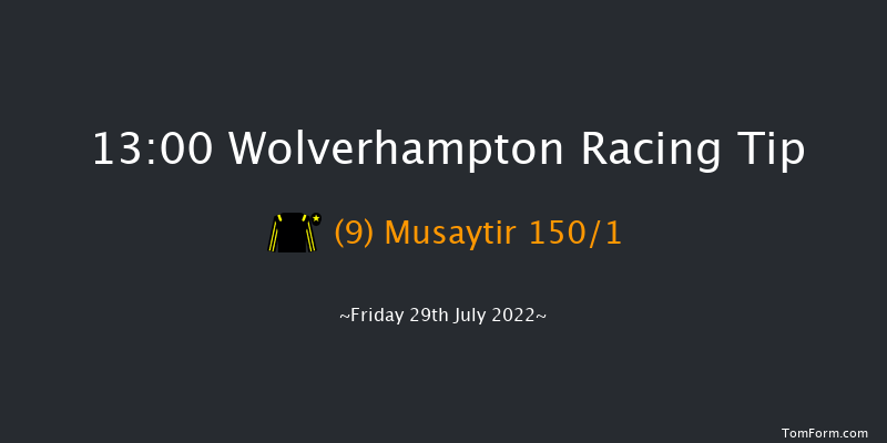 Wolverhampton 13:00 Handicap (Class 6) 7f Mon 11th Jul 2022