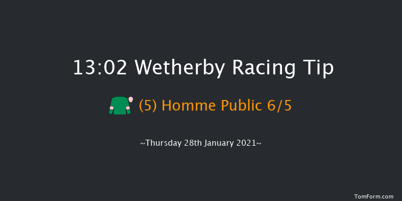 Every Race Live On Racing TV Juvenile Hurdle (GBB Race) Wetherby 13:02 Conditions Hurdle (Class 4) 16f Tue 12th Jan 2021