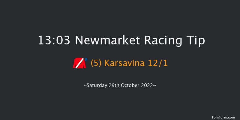 Newmarket 13:03 Stakes (Class 4) 7f Fri 28th Oct 2022