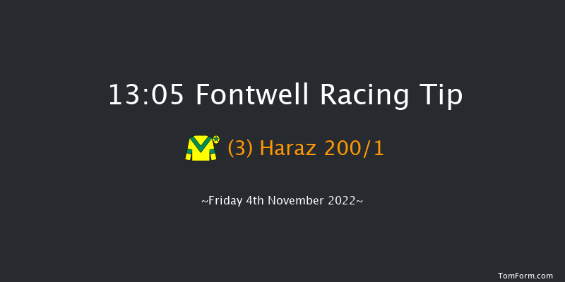 Fontwell 13:05 Maiden Hurdle (Class 4) 18f Wed 19th Oct 2022