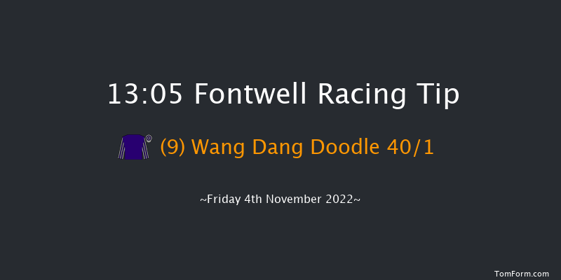 Fontwell 13:05 Maiden Hurdle (Class 4) 18f Wed 19th Oct 2022