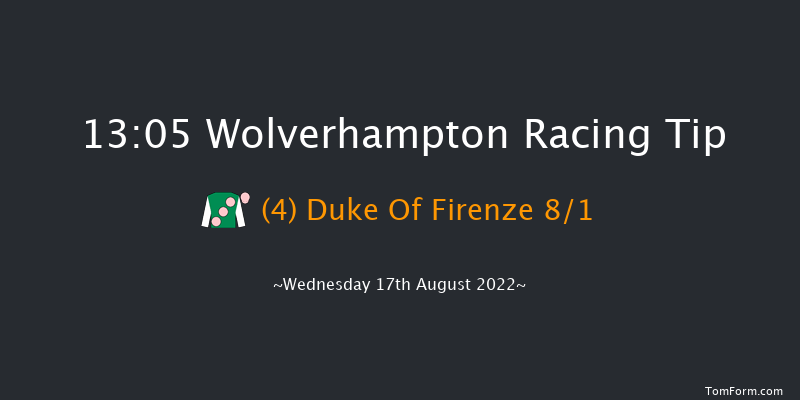 Wolverhampton 13:05 Handicap (Class 6) 5f Tue 16th Aug 2022