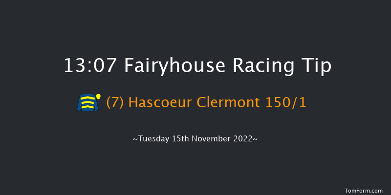 Fairyhouse 13:07 Novices Chase 21f Tue 8th Nov 2022