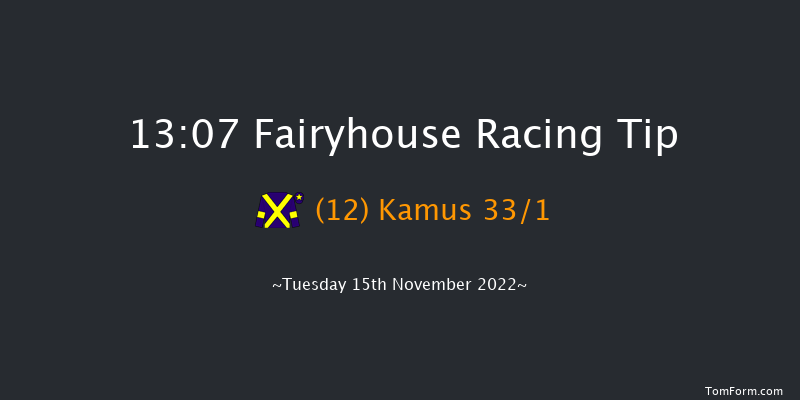 Fairyhouse 13:07 Novices Chase 21f Tue 8th Nov 2022