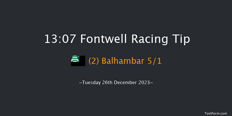 Fontwell 13:07 Maiden Hurdle (Class 4) 18f Tue 12th Dec 2023