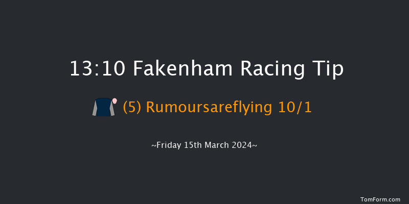 Fakenham  13:10 Maiden Hurdle
(Class 4) 16f Fri 16th Feb 2024