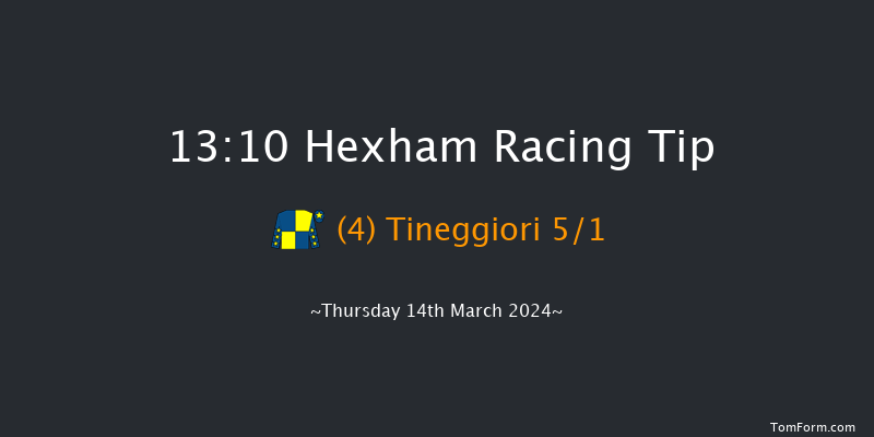 Hexham  13:10 Maiden Hurdle (Class
4) 16f Wed 13th Dec 2023