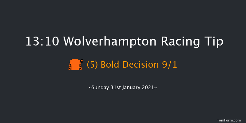 Bombardier March To Your Own Drum Handicap (Div 2) Wolverhampton 13:10 Handicap (Class 6) 7f Fri 29th Jan 2021