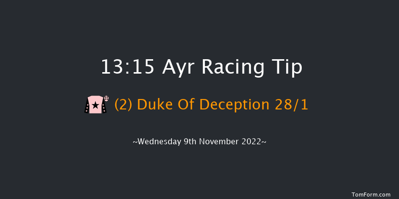 Ayr 13:15 Maiden Hurdle (Class 4) 20f Sat 29th Oct 2022