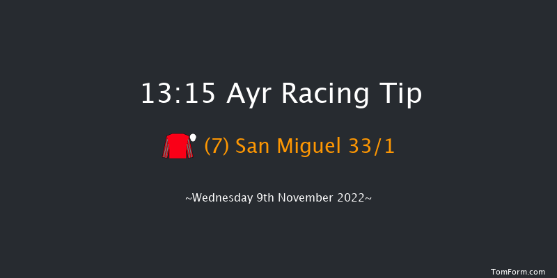 Ayr 13:15 Maiden Hurdle (Class 4) 20f Sat 29th Oct 2022