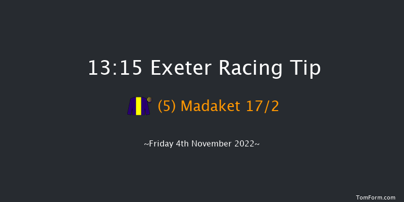 Exeter 13:15 Maiden Hurdle (Class 3) 17f Tue 18th Oct 2022