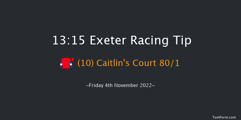 Exeter 13:15 Maiden Hurdle (Class 3) 17f Tue 18th Oct 2022