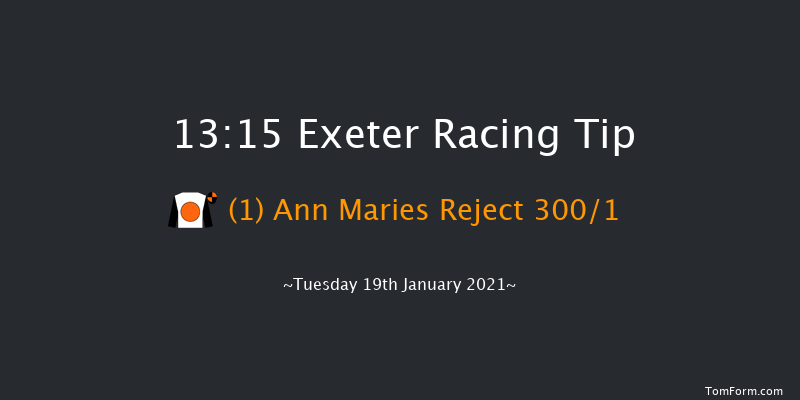 Use The racingtv.com Tracker Mares' Maiden Hurdle (GBB Race) Exeter 13:15 Maiden Hurdle (Class 4) 23f Sun 10th Jan 2021