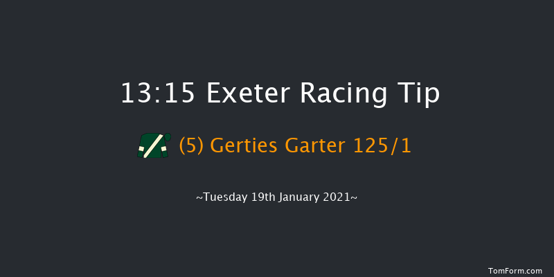 Use The racingtv.com Tracker Mares' Maiden Hurdle (GBB Race) Exeter 13:15 Maiden Hurdle (Class 4) 23f Sun 10th Jan 2021