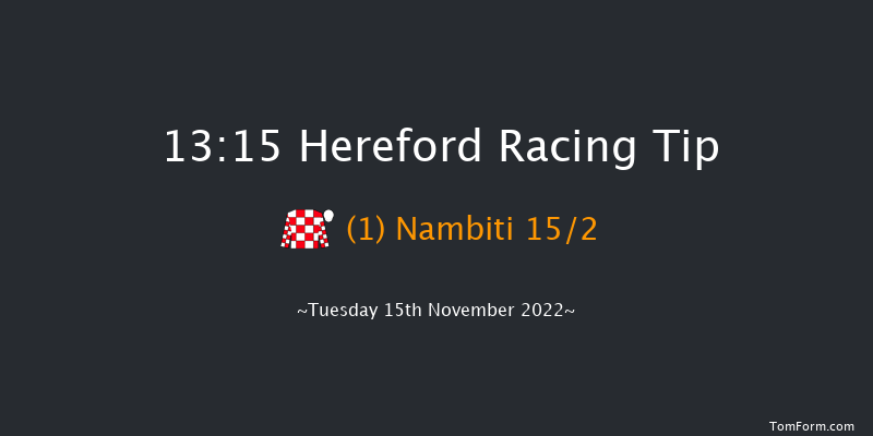 Hereford 13:15 Handicap Hurdle (Class 4) 22f Tue 8th Nov 2022