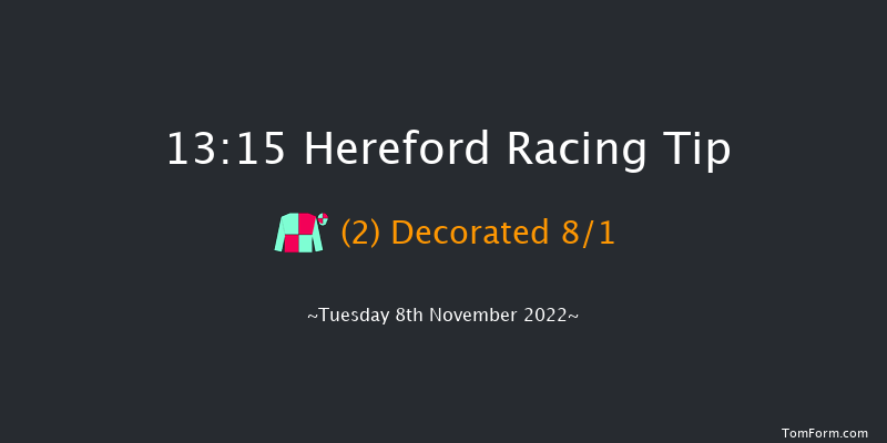 Hereford 13:15 Maiden Hurdle (Class 4) 16f Mon 31st Oct 2022