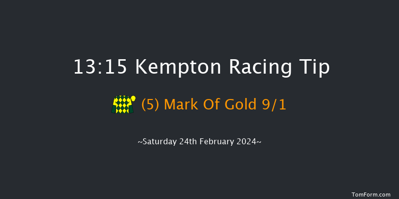 Kempton  13:15 Handicap Hurdle (Class 3)
21f Wed 21st Feb 2024