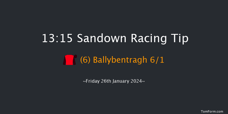 Sandown  13:15 Maiden Hurdle (Class
3) 16f Sat 9th Dec 2023