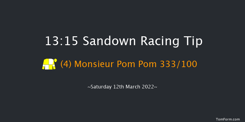 Sandown 13:15 Handicap Hurdle (Class 3) 16f Tue 8th Mar 2022