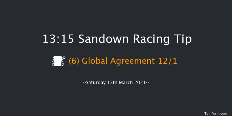 Paddy's Giving Away 1 Million Today Juvenile Handicap Hurdle (GBB Race) Sandown 13:15 Handicap Hurdle (Class 3) 16f Fri 12th Mar 2021