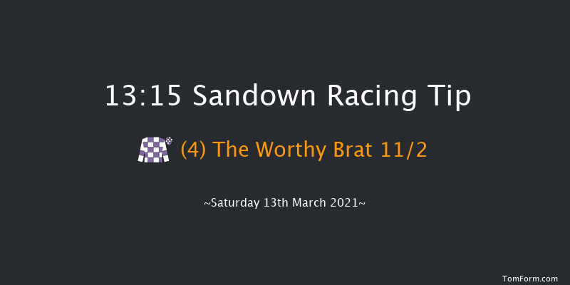 Paddy's Giving Away 1 Million Today Juvenile Handicap Hurdle (GBB Race) Sandown 13:15 Handicap Hurdle (Class 3) 16f Fri 12th Mar 2021