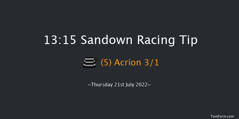 Sandown 13:15 Handicap (Class 4) 5f Wed 20th Jul 2022