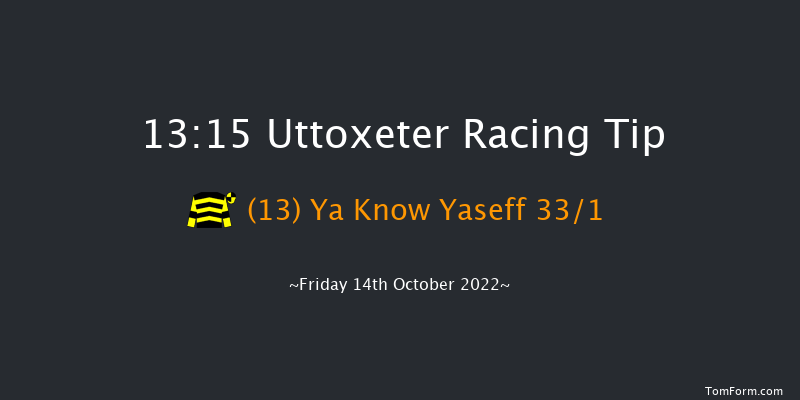 Uttoxeter 13:15 Maiden Hurdle (Class 4) 16f Sun 2nd Oct 2022