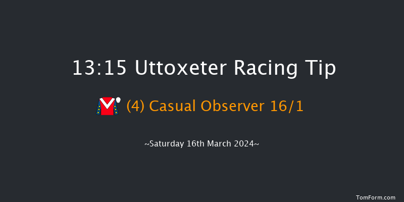 Uttoxeter  13:15 Maiden Hurdle
(Class 3) 20f Sat 27th Jan 2024