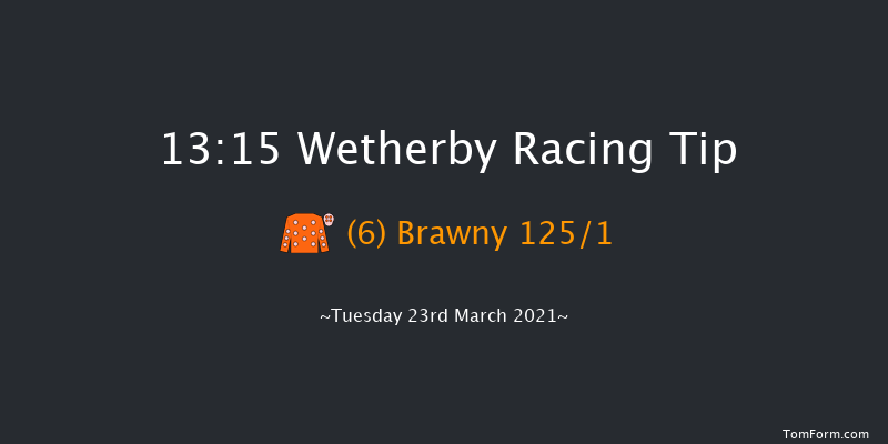 Visit racingtv.com Conditional Jockeys' Handicap Hurdle (Div 1) Wetherby 13:15 Handicap Hurdle (Class 5) 16f Mon 8th Mar 2021