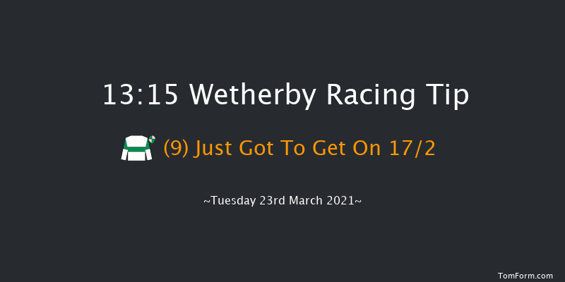 Visit racingtv.com Conditional Jockeys' Handicap Hurdle (Div 1) Wetherby 13:15 Handicap Hurdle (Class 5) 16f Mon 8th Mar 2021