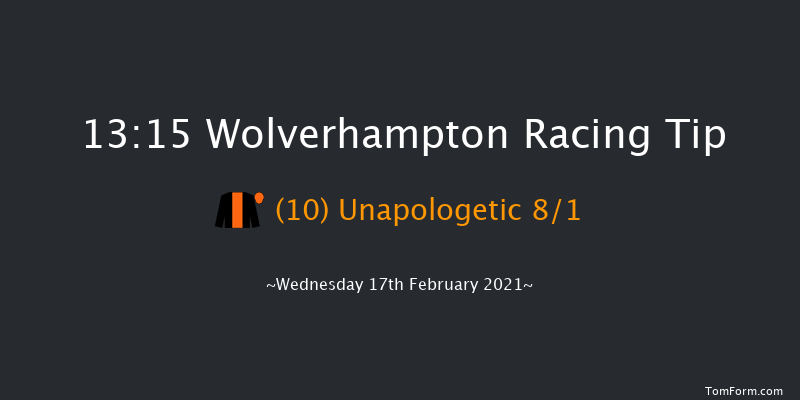 Bombardier Handicap Wolverhampton 13:15 Handicap (Class 6) 7f Mon 15th Feb 2021