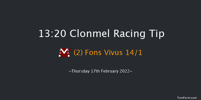 Clonmel 13:20 Maiden Hurdle 19f Thu 6th Jan 2022