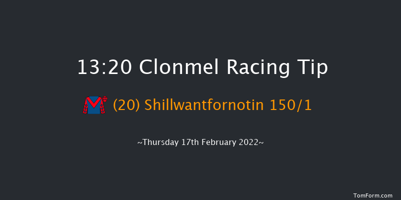 Clonmel 13:20 Maiden Hurdle 19f Thu 6th Jan 2022