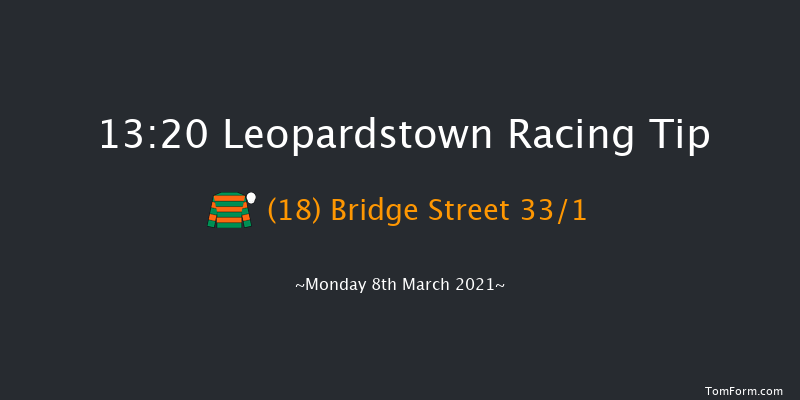 TRI Equestrian Maiden Hurdle (Div 1) Leopardstown 13:20 Maiden Hurdle 16f Sun 7th Mar 2021