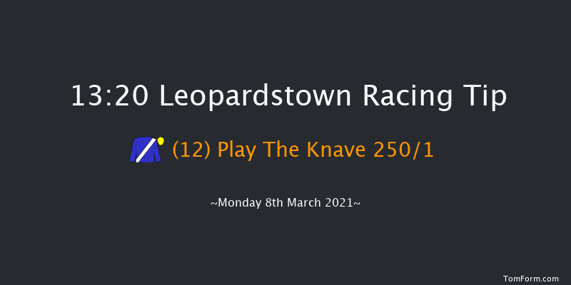 TRI Equestrian Maiden Hurdle (Div 1) Leopardstown 13:20 Maiden Hurdle 16f Sun 7th Mar 2021