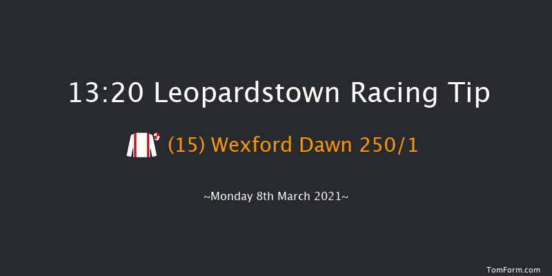 TRI Equestrian Maiden Hurdle (Div 1) Leopardstown 13:20 Maiden Hurdle 16f Sun 7th Mar 2021