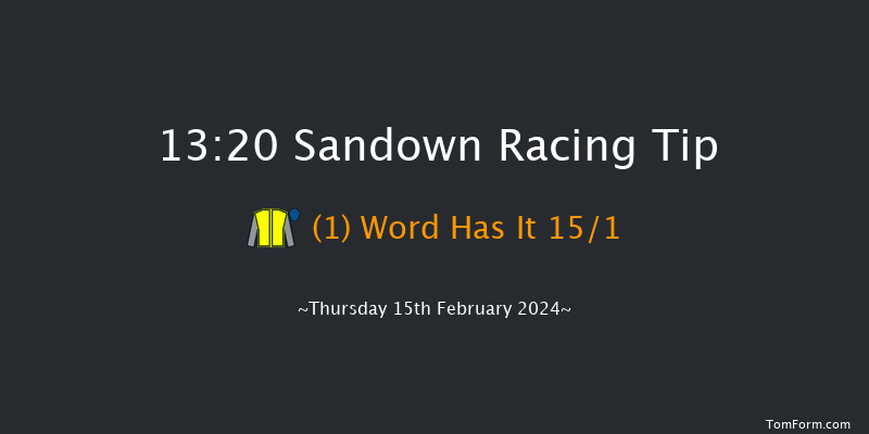 Sandown  13:20 Handicap Hurdle (Class 4)
16f Sat 3rd Feb 2024