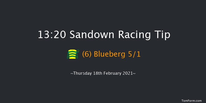 Greenwich Conditional Jockeys' Handicap Hurdle Sandown 13:20 Handicap Hurdle (Class 4) 16f Sat 6th Feb 2021