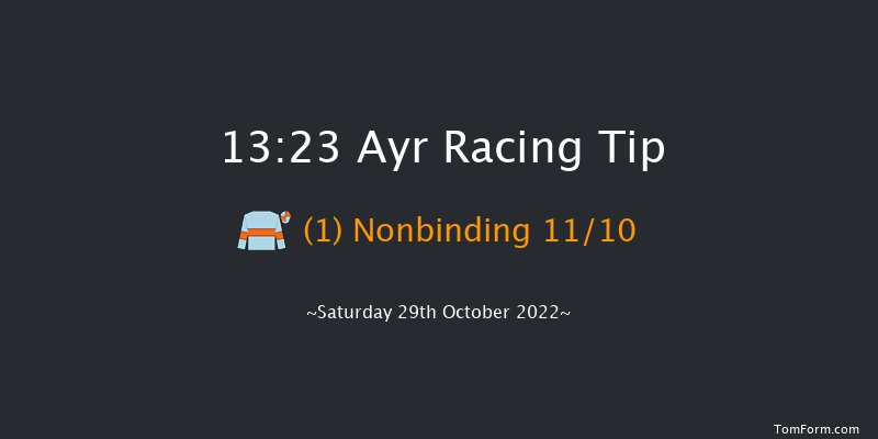 Ayr 13:23 Maiden Hurdle (Class 4) 16f Mon 24th Oct 2022