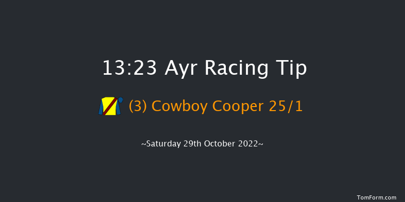 Ayr 13:23 Maiden Hurdle (Class 4) 16f Mon 24th Oct 2022