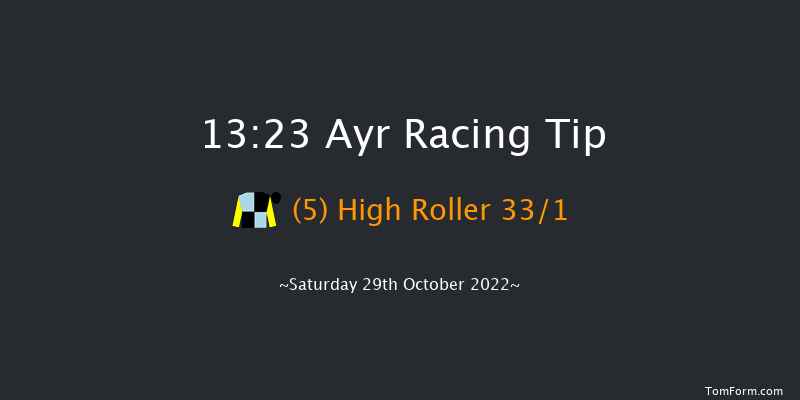 Ayr 13:23 Maiden Hurdle (Class 4) 16f Mon 24th Oct 2022