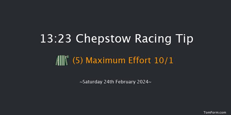 Chepstow  13:23 Maiden Hurdle
(Class 4) 20f Tue 30th Jan 2024