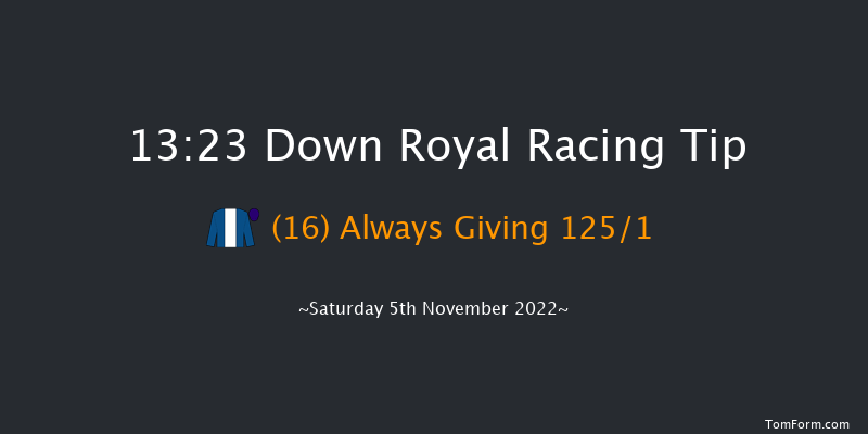 Down Royal 13:23 Maiden Hurdle 17f Fri 4th Nov 2022