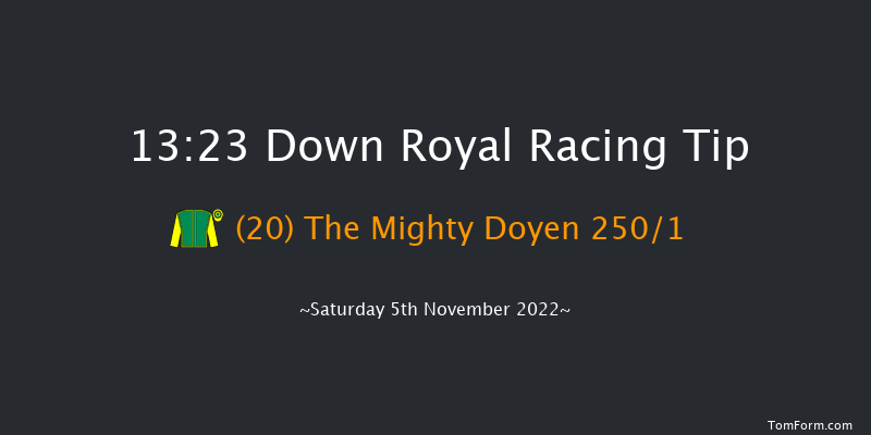 Down Royal 13:23 Maiden Hurdle 17f Fri 4th Nov 2022