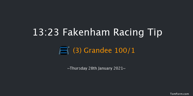 RMA Sandhurst Louts Maiden Hurdle (GBB Race) Fakenham 13:23 Maiden Hurdle (Class 3) 
16f Mon 4th Jan 2021