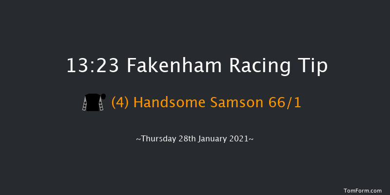 RMA Sandhurst Louts Maiden Hurdle (GBB Race) Fakenham 13:23 Maiden Hurdle (Class 3) 
16f Mon 4th Jan 2021