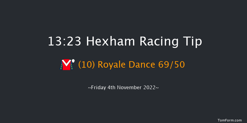 Hexham 13:23 Maiden Hurdle (Class 4) 16f Sat 8th Oct 2022