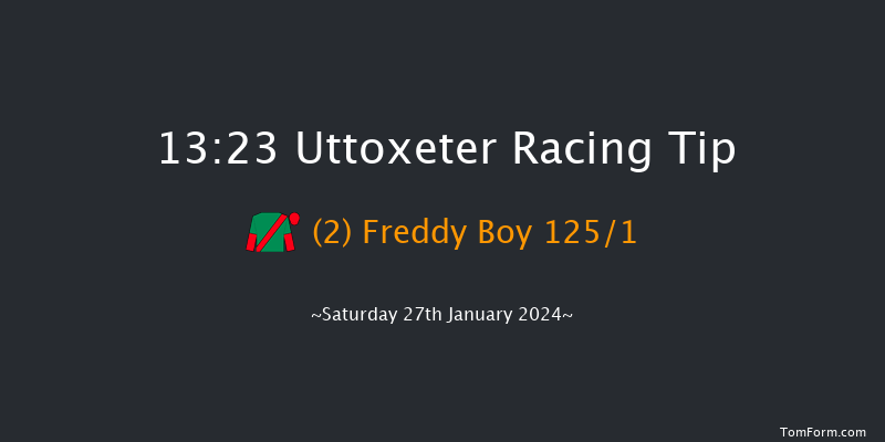 Uttoxeter  13:23 Maiden Hurdle
(Class 4) 16f Sun 31st Dec 2023