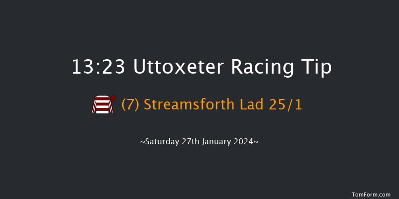 Uttoxeter  13:23 Maiden Hurdle
(Class 4) 16f Sun 31st Dec 2023