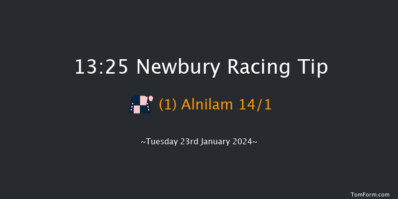 Newbury 13:25  Maiden Hurdle
(Class 3) 16f Sat 30th Dec 2023